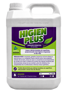Embalagem HIGIEN PLUS